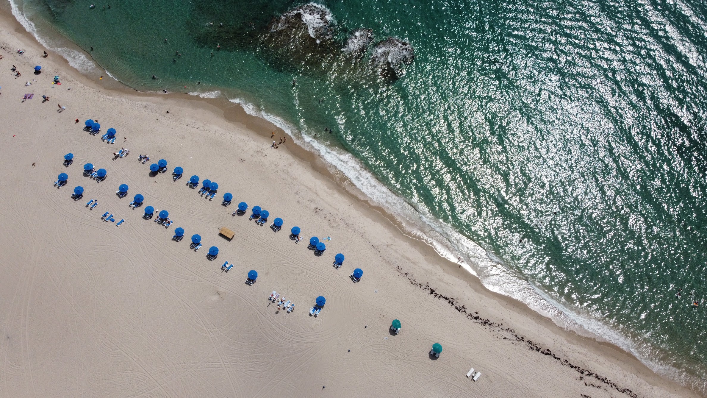 Juno Beach Aerial Shot