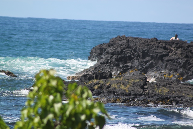 Photograph of the Hawaiian rocks