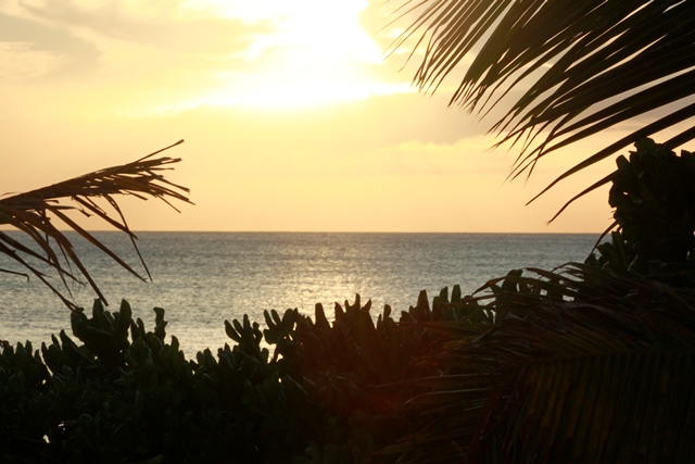 Photograph of a Hawaiian Sunset