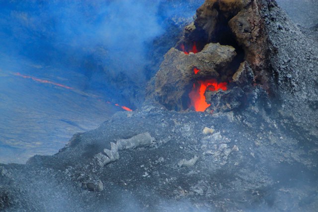 Photograph of the Hawaiian Volcano